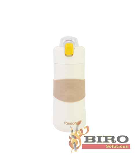 Sticlă pentru apă 350 ml din plastic, Ruby crem O4105-66